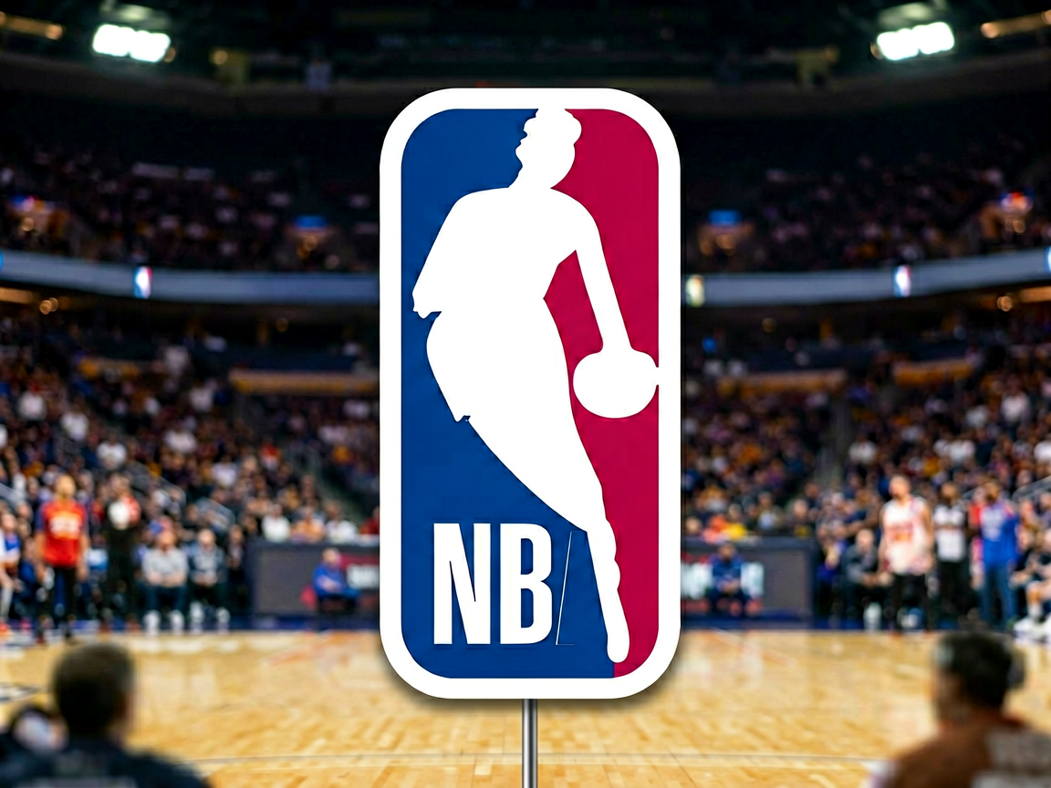 NBA美国职业篮球联赛标志，代表6686体育覆盖的顶级篮球赛事